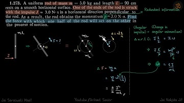 1.273 | Irodov Solutions | Mechanics