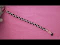 Crystal bracelet &crystal mangalsutra making at home