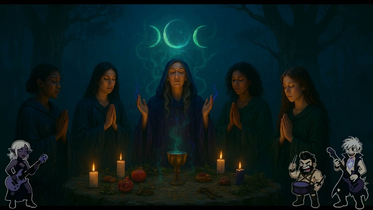 🌙 INVOCAÇÃO À HÉCATE - O Ritual Sonoro Que Desperta a Deusa! | Música Mística