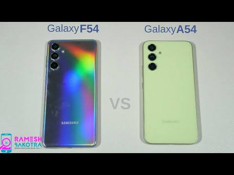 Samsung Galaxy F54 5g vs Samsung Galaxy A54 5g SpeedTest and Camera Comparison