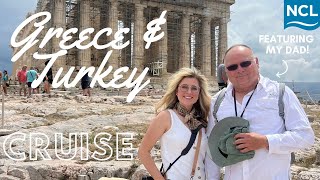 Greece & Turkey CRUISE (w/ my Dad!) Norwegian Cruise Lines Jade