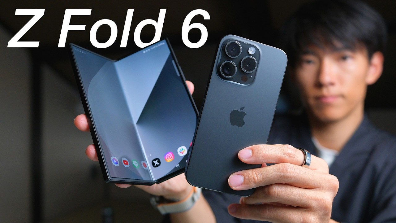 Expectations.Galaxy Z Fold 6 purchased! Can Apple users use