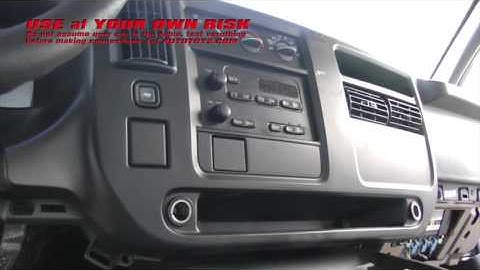 Gmc Savannah Radio Installation: How To Install A Radio In A Gmc Savannah