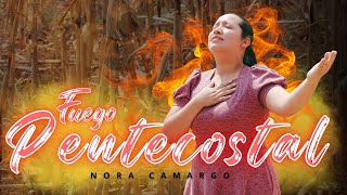Video thumbnail of "FUEGO PENTECOSTAL | Canto de UNCIÓN Y FUEGO Del ESPÍRITU SANTO | En mi Angustia | Nora Camargo"