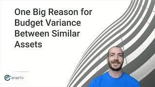 One Big Reason For Budget Variance