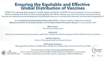Ensuring the Equitable and Effective Global Distribution of Vaccines