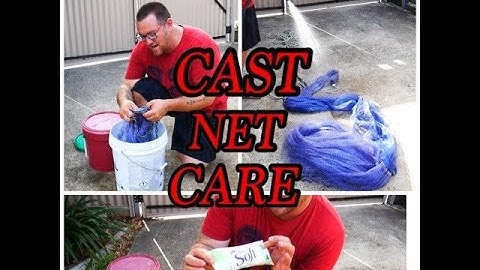 Cast netting. CAST NET CARE