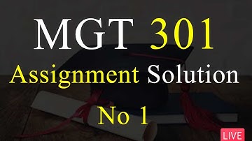 MGT301 | Assignment No 1 Solution | Fall 2022 | VU Mentor #fall2022 #mgt301 #assignmentSolution