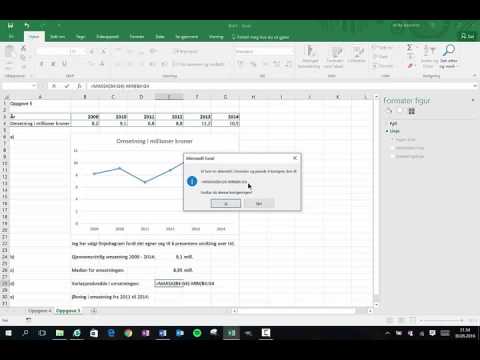 Video: Hvordan beregne gjennomsnittlig vekstrate i Excel: 11 trinn