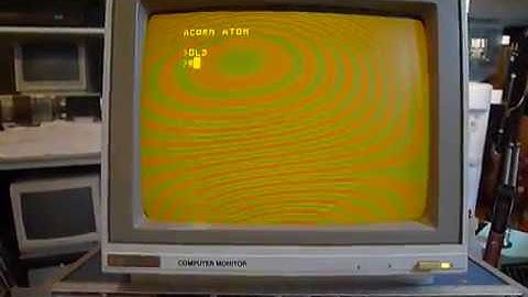 Acorn Atom -  Gdos -  Frequency Counter...