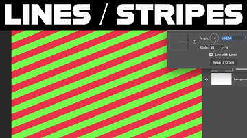Create Stripes Quickly In Photoshop HOW TO | CC 2023 2022 2021 etc