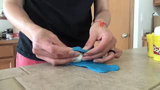 Layers Of The Earth Play-Dough Model