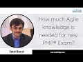 How much Agile knowledge is needed for new PMP Exam? iZenBridge