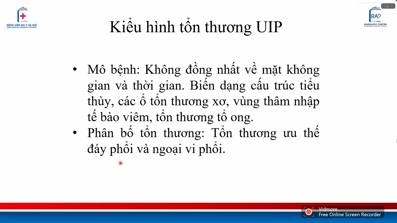 Sử dụng HRCT trong chẩn đoán bệnh phổi kẽ | Các hình thái bệnh phổi kẽ | TS. BS. ĐOÀN TIẾN LƯU