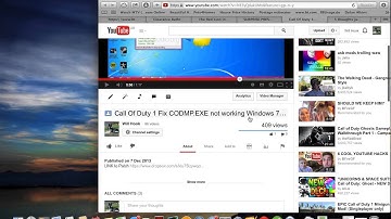Call Of Duty 1 Fix CODMP.EXE not working Windows 7 ERROR FIX