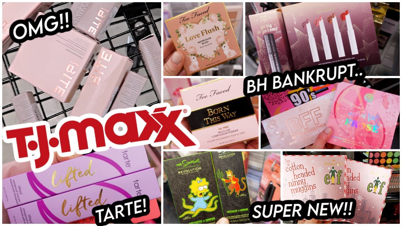 RUN TO TJ MAXX! THEY HAVE ALL THE BITE BEAUTY, TOO FACED, TARTE MASCARA