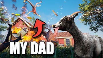 🔴 Playing Goat Simulator 3 For The First Time (it is chaos)