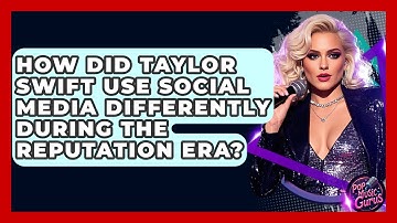 How Did Taylor Swift Use Social Media Differently During The Reputation Era? - Pop Music Gurus
