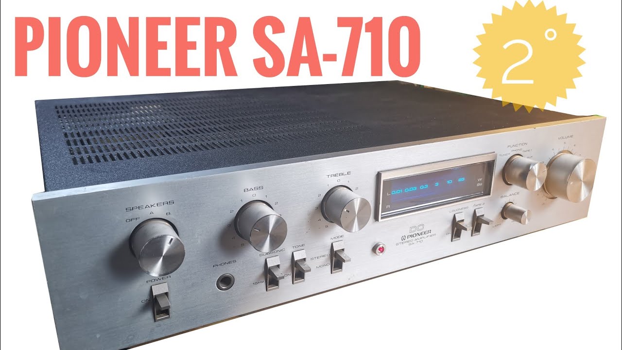 Pioneer SA-710. Parte 2 - YouTube