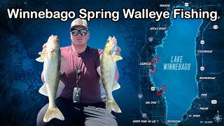 Spring Walleye Fishing on Lake Winnebago!