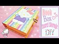 *Cómo Hacer una CAJA en Forma De LIBRO con Candado*.[Book Box Secret Storage] DIY