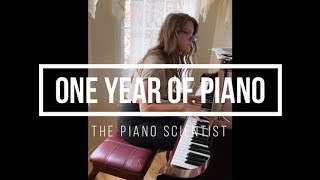 One Year of Piano Covers  - Piano Music Compilation - Disney, Pop, Rock, Anime and More