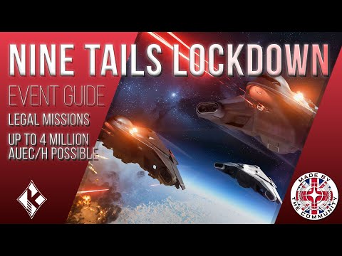 Star Citizen Guide [4K] Nine Tails Lockdown | Legal missions | Earn millions of aUEC & more