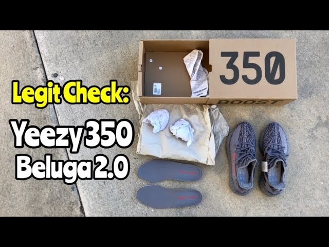Yeezy 350 BOOST V2 “Beluga 2.0” legit check - YouTube
