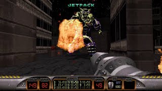 Duke Nukem Total Meltdown Plug'n'Pray walkthrough with all secrets (HD)