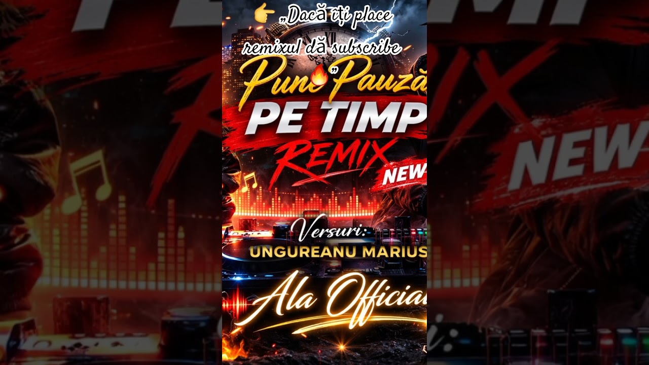 Remixul ăsta rupe 🔥 Pune pauză pe timp #shorts