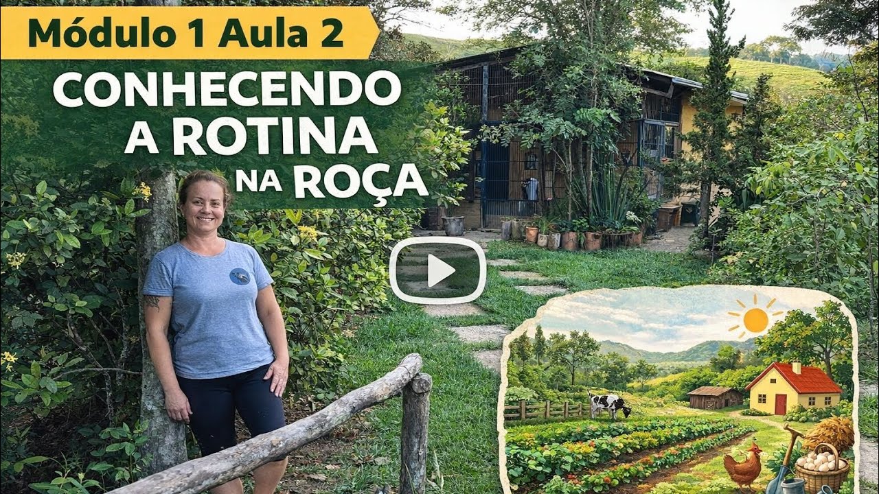 Conhecendo a rotina na roça