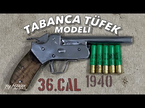 KISA TABANCA TÜFEK MODELİ 36,CAL AV TÜFEĞİ YİVSİZ