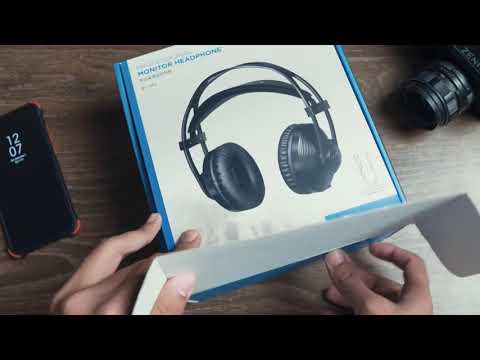 Unboxing of BOYA BY HP2 Professional Monitor Headphone