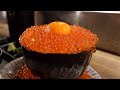 TOKYO - MT.FUJI SIZE SALMON ROE IN GINZA #JAPANTRAVELGUIDE
