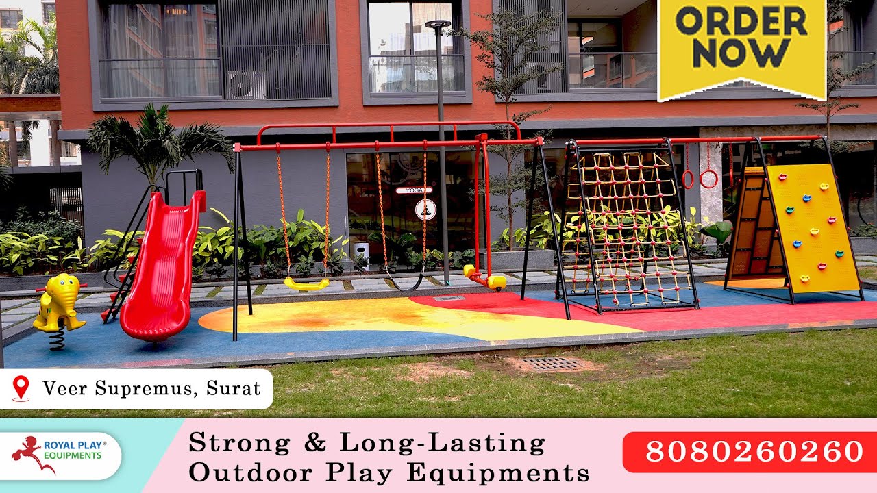 Strong & Long-Lasting Outdoor Play Equipment By Royal Play Equipments Veer Supremus, Surat