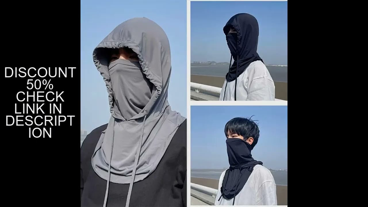 360 Degree Lightweight Cooling Hood Sun Protection Shroud Mask,  for Outdoor Activities, Fishing, Su