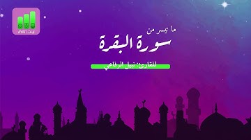 تلاوة هادئة نادرة | للقارئ نبيل الرفاعي