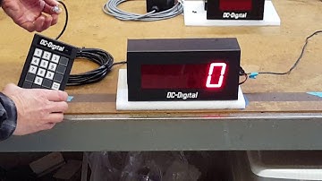 DC-25-STATIC-KEY (Keypad Controlled Static Number Display)