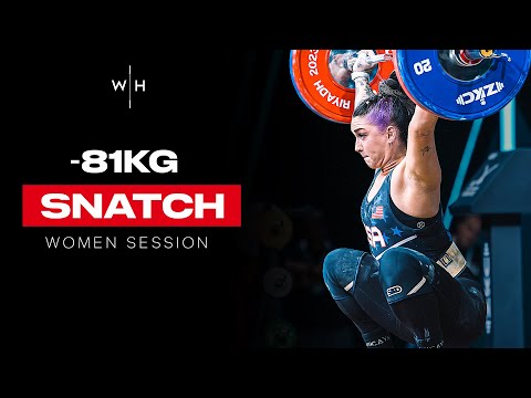 W-81kg Snatch | World Weightlifting Championships 2023