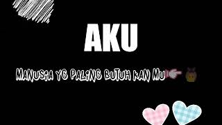 Vidio pendek jaman now~lirik kekasih terhebat anji♥♥👐