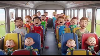 Happy Bus Song 🚌 Kids Nursery Rhyme & Bus Ride