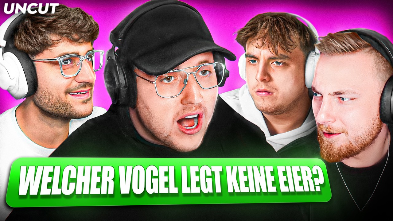 QUIZ OLYMPIADE 😩mit Zarbex, Eli, Kroko, Danny & Mert