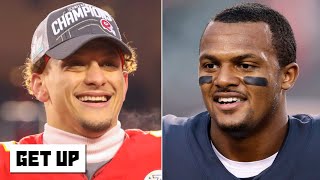 If Patrick Mahomes \& Deshaun Watson switched teams, who would be in the Super Bowl? | Get Up