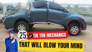 25 TikTok Mechanics that tell us HOW TO complete difficult tasks - Mechanic Memes #mechanic #tiktok