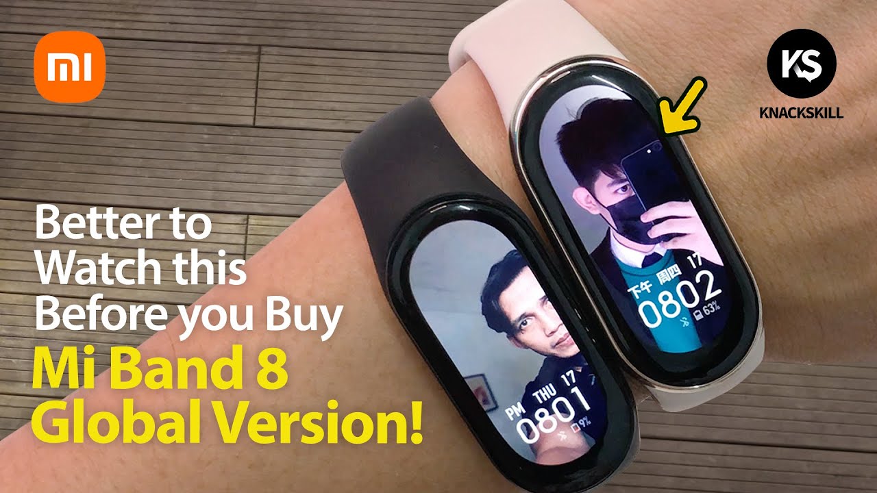 Xiaomi Mi Band 8 vs Mi Band 7 - Better to know this before you Buy MB8 Global  Version! 