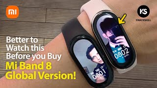 Xiaomi Mi Band 8 vs Mi Band 7 - Better to know this before you Buy MB8 Global Version!