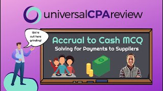 Accrual to Cash MCQ - Payments to Suppliers | Universal CPA Review
