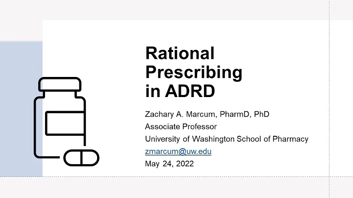 Rational Prescribing in Alzheimer's Disease and Re...