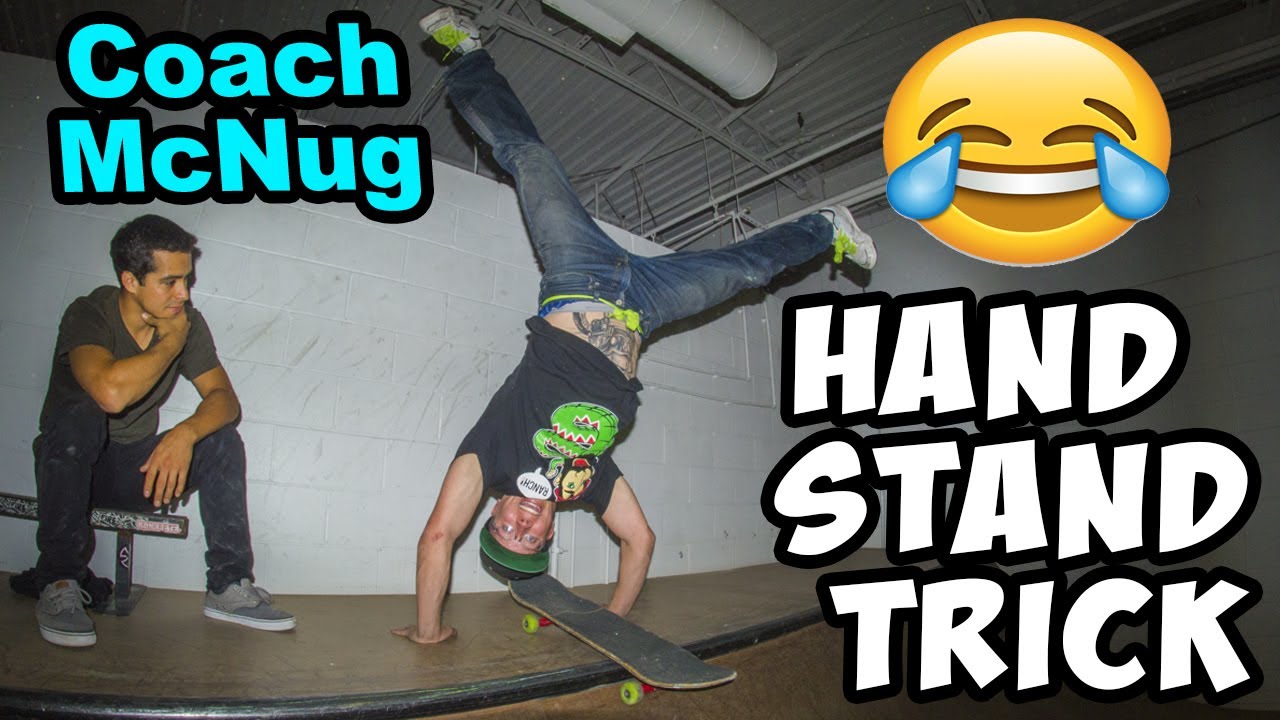 HANDSTAND Skating w/ McNugget!