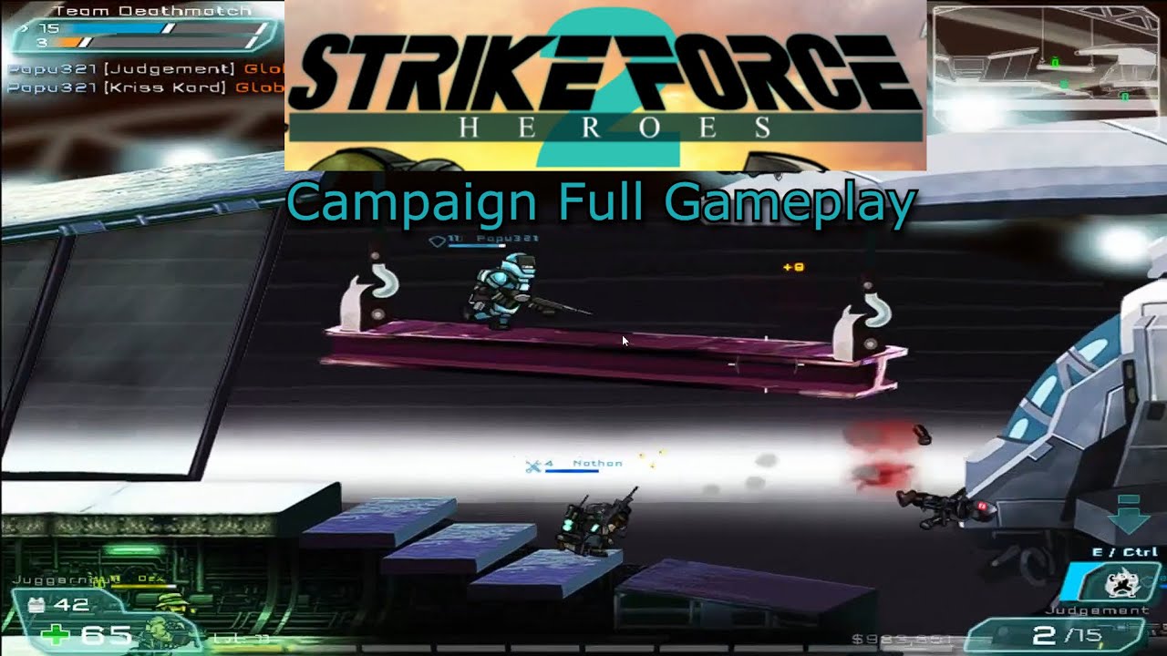 Strike Force Heroes 2 (Flash Game) Campaign Full Gameplay - YouTube